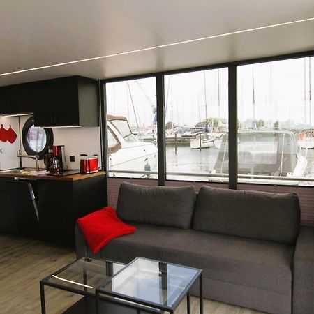 Hausboot Fjord Nordstern Mit Dachterrasse In Schleswig 호텔 외부 사진